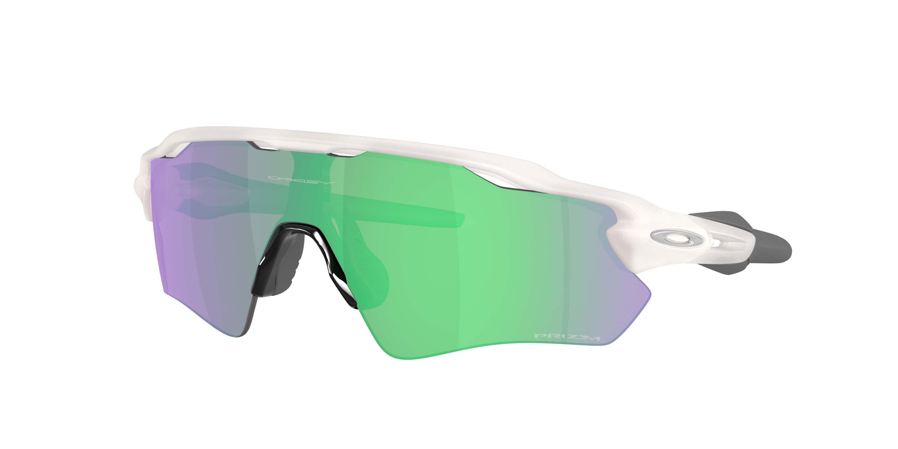 Oakley Radar EV Path Prizm Road Jade Sunglasses - Matte Vapor - GREY/GREEN